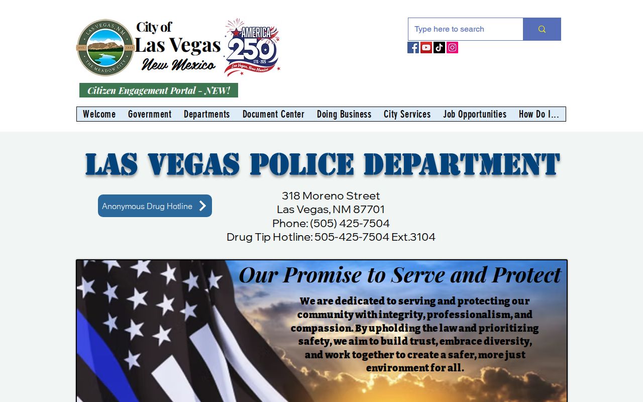 Las Vegas criminal history Police Records Division channel